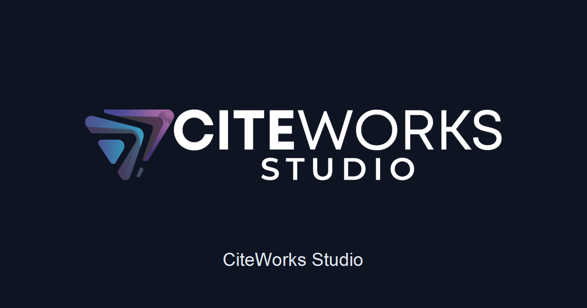 CiteWorks Studio logo